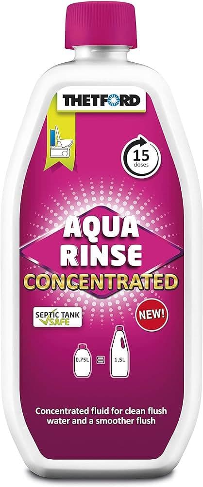 Thetford Aqua Rinse Concentrated 0.75Ltr Bottle